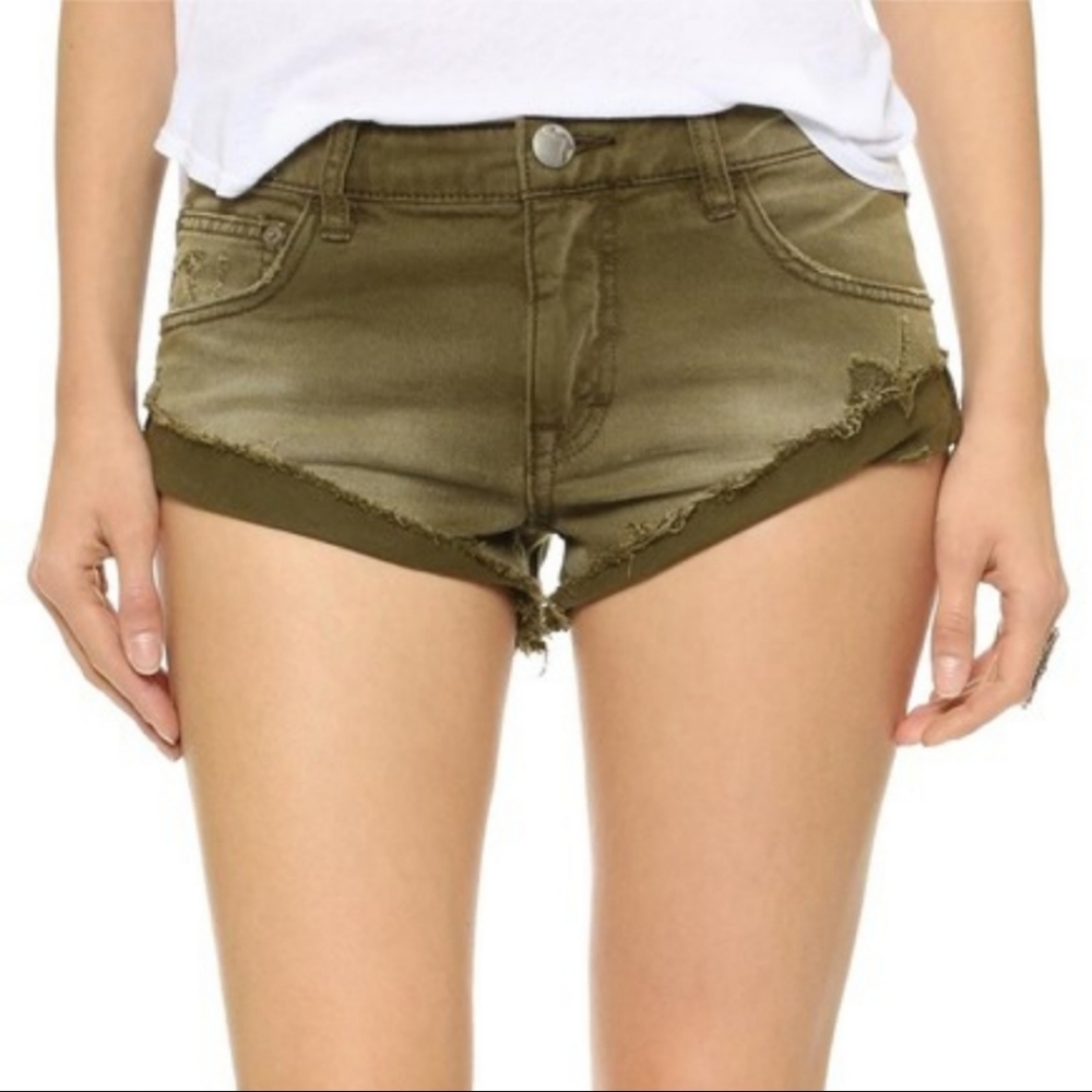 Free People Irreplaceable Cutoff Shorts - Picture 2 of 6